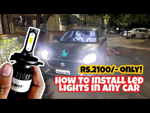 How To Put Lights On A Car