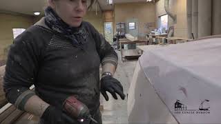 How to Build a Wooden Boat | Oonagh Rowing/Sailing Dinghy, Part 9: Hanging the Sheer Plank