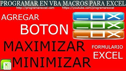 245 Como ❤️ Agregar Boton 🔥 Minimizar y Maximizar a un Formulario