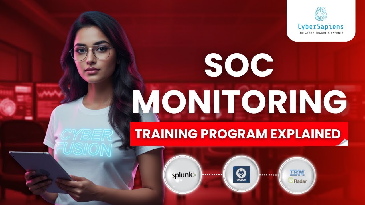 SOC Monitoring Training Program Explained | CyberSapiens 