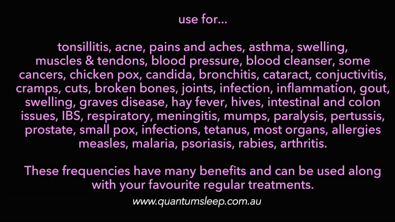 rife 20, 727, 787 880 healing sound therapy