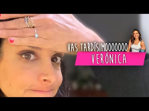 Vas tardísimooooooo Verónica