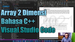 Array 2 Dimensi Matkul Pemrograman 1