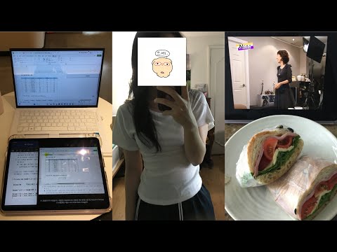 대학생vlog. 미래가 불안할 땐 카공 오픈런! |컴활 실기 공부, 계절학기, 혼자 카공…✏️