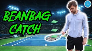 Tennis Skills Tutorial | Beanbag Catch Ep3