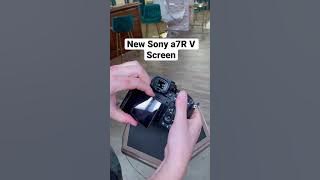 😍 New Sony a7R V Screen