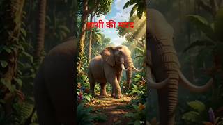 The Elephant and the Helpful Parrot🐘🦜#ai #cartoon #shortvideo #entertainment