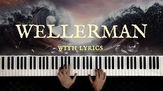 Video thumbnail of "WELLERMAN (Sea Shanty) WITH LYRICS | Piano Cover by Paul Hankinson"