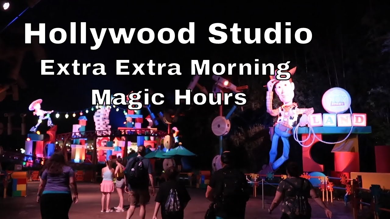 Hollywood Studios Early Morning Magic Hours 2019 YouTube