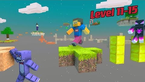 Craft Parkour:3D Blocky Race Level 11-15 IOS