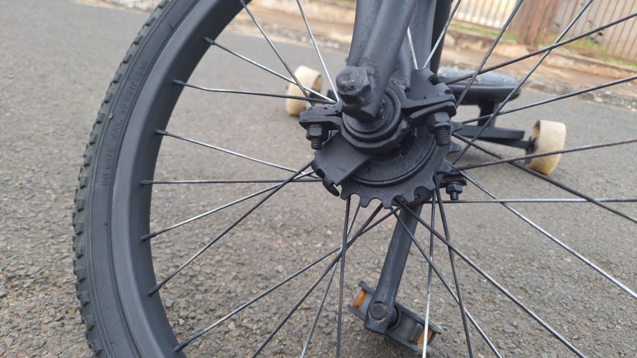 Como Fazer um  Trike de Drift  com Pedal // How to Make Frewheel pedal on trike- How to build?