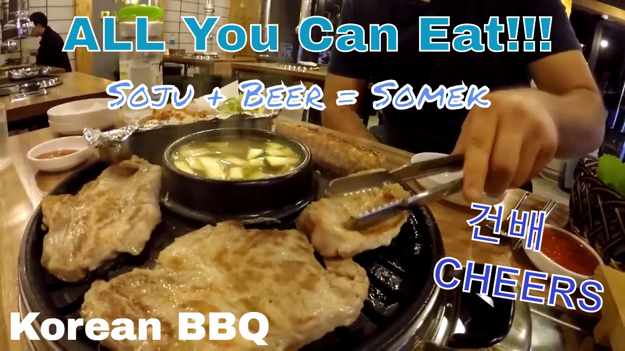 ALL YOU CAN EAT MEAT!!!! Korean BBQ YouTube