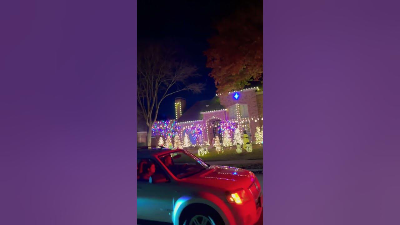 Dallas Christmas light show YouTube