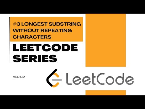 🔍 #LeetCode #3  Longest Substring Without Repeating Characters | Medium Solution (Python) - LeetCode