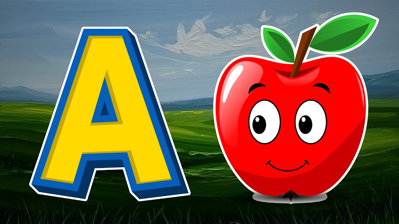 ABCD Learning Video for Kids | A for Apple to Z for Zoo | Alphabet Song with Phonics | DCG TV