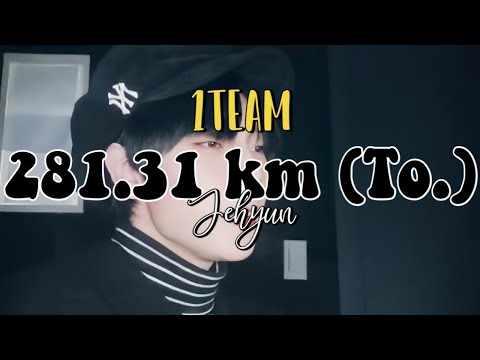 1TEAM Jehyun '281.31 km (To.)' (Kim Museum) Cover
