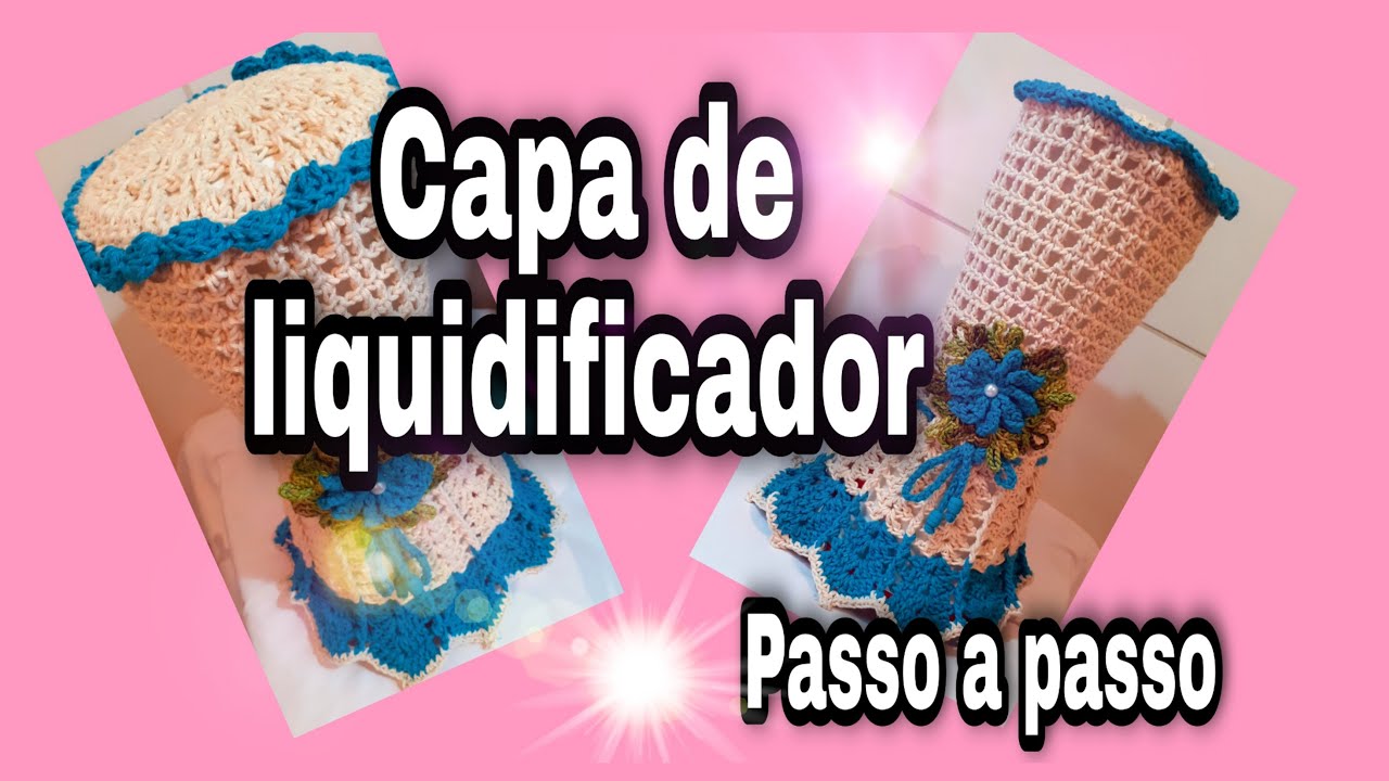 Capa de liquidificador Fácil  e econômica   - Passo a passo!
