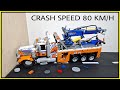 Truck VS Wall 🚨 80 KM/H 🚨 Lego Technic 42128 CRASH | Truck CRASH TEST - Lego Technic CRASH Test