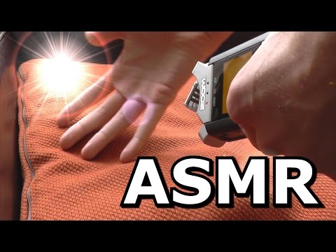 ASMR with the mic from under the stairs