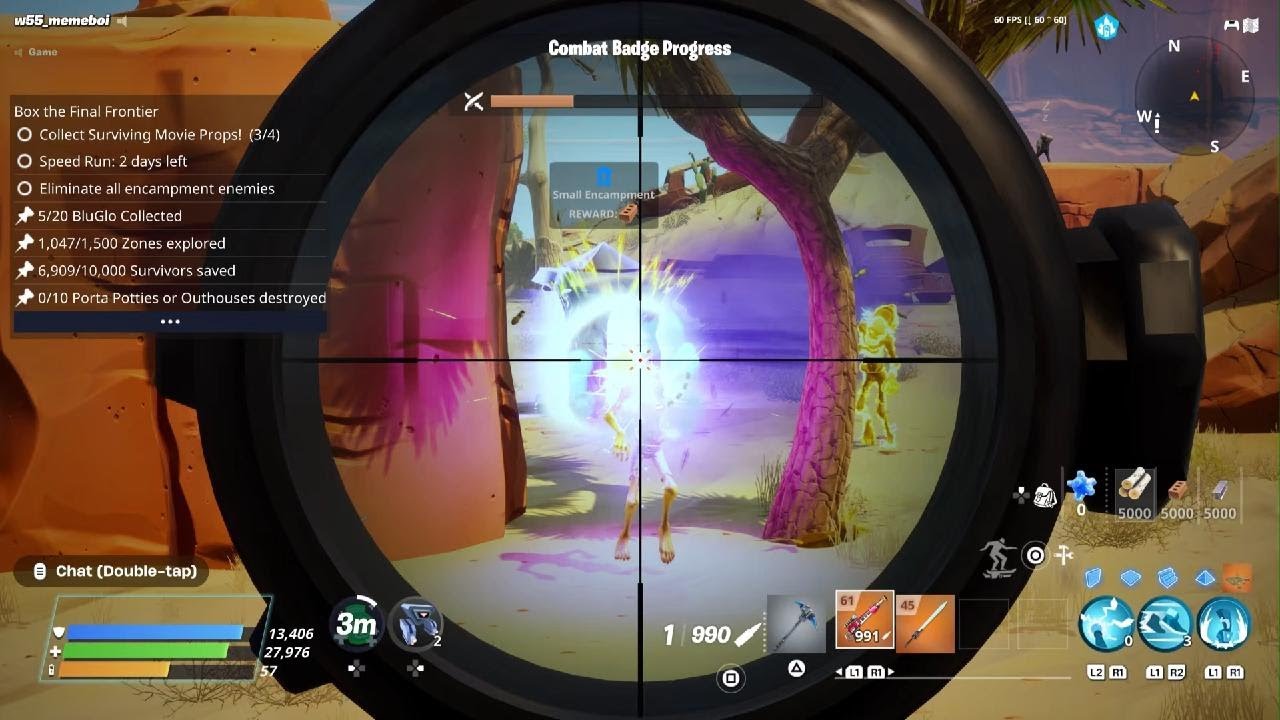 Backstage | Fortnite save the world | power level 58 - blasted badlands ventures zone