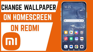 How To Change Homescreen Wallpaper On Redmi Smartphone