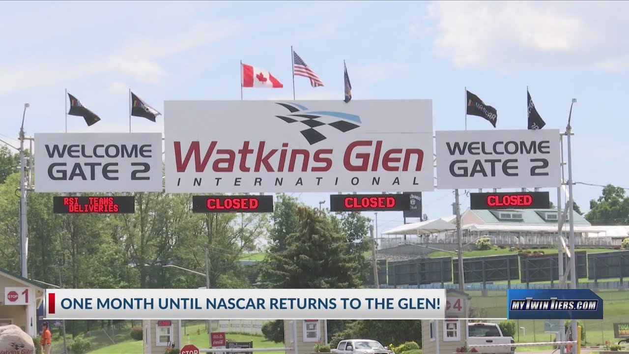 Watkins Glen counts down to the return of NASCAR