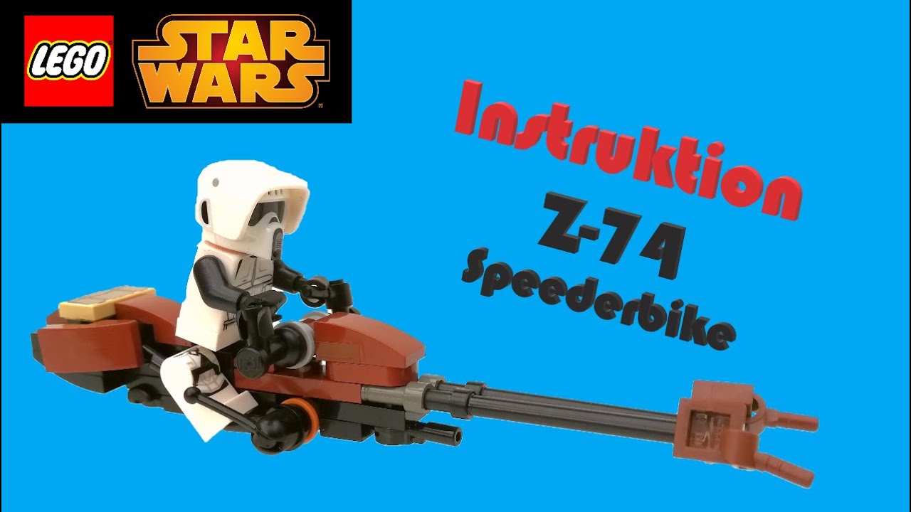 Z-74 Speederbike Moc Instruktion [Lego Star Wars 2020] minifigure