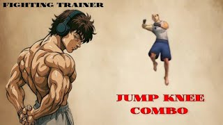 Fighting Trainer Combinations-Jump Knee Combo