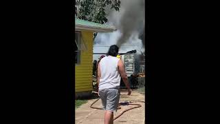 Garage Fire - Video by Grant Manning