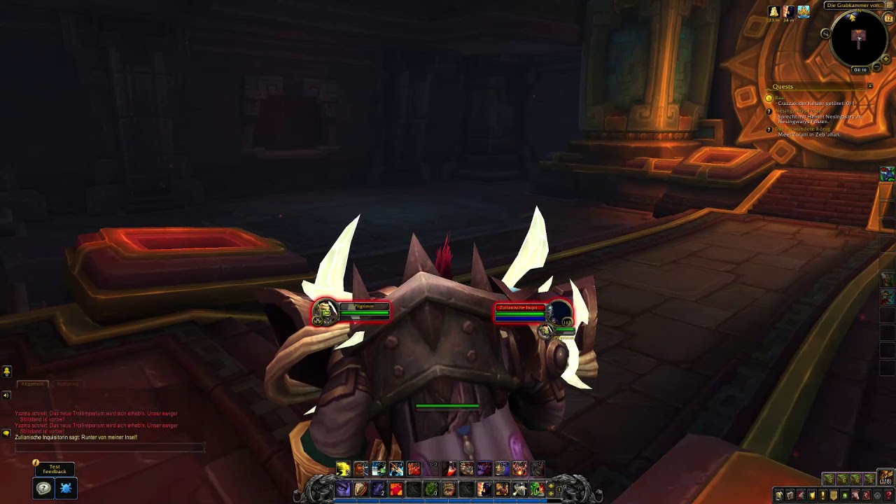 WoW BfA || WoW Alpha Schutz Krieger Protection Warrior