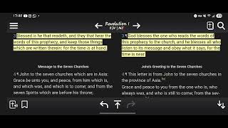 Blessed are the ones that hear and focus these Prophecies [the elect]
