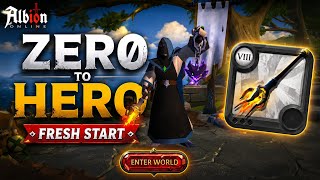 Zero to hero fire staff Albion online fresh start 