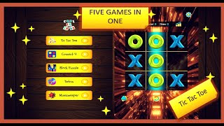 Cool Tic Tac Toe 5 in 1 Board puzzle game screenshot 4