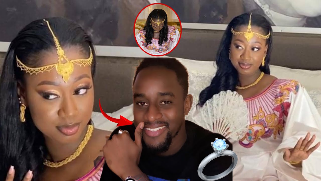 Mariage🌹, Enne Time de Alioune seck frère de Wally “ Admirez sa belle femme