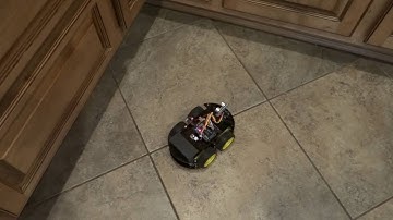 Elegoo SRC kit 39a Lesson 4 obstacle avoidance car demo