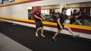 Straight Leg Primetime Resisted March   Strength Training Zones 9 10 11 12 13
