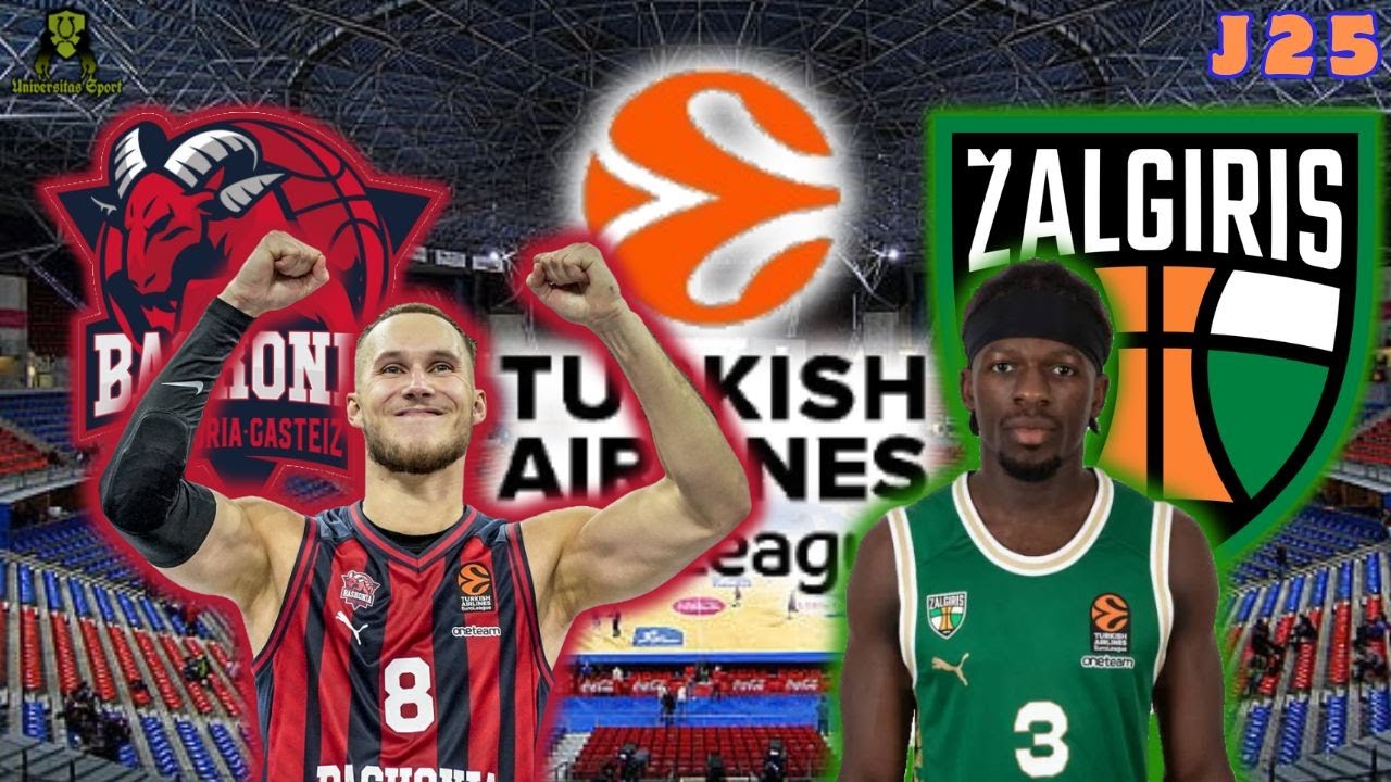 KOSNER SASKI BASKONIA VS ZALGIRIS KAUNAS 🔴NARRACIÓN EN DIRECTO🔴 JORNADA 25 | EUROLEAGUE