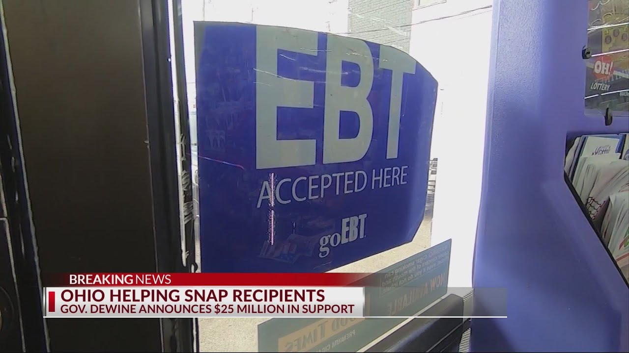 Ohio to provide benefits for some SNAP recipients amid shutdown