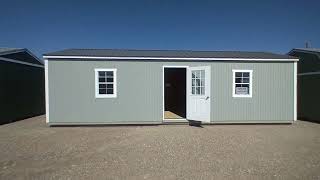 JUST SOLD - Gorgeous 14'X32' Grey & White Graceland Garden Building