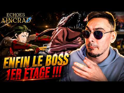 JE PASSE ENFIN LE 1ER ETAGE EN DEATH GAME ! SAO ECHOES OF AINCRAD