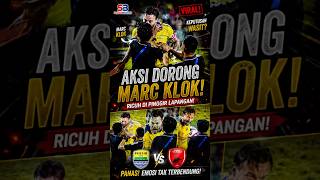 Kontroversi Marc Klok Didorong di Pinggir Lapangan, Malah Sama-sama Kena Kartu. #marcklok #persib