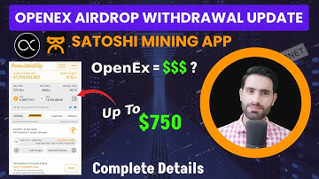 OpenEX Airdrop Update | Satoshi OEX Withdrawal | Satoshi New Update | Satoshi Mining App