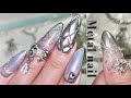 【プチプラセルフネイル】お姉さんサブカルネイル🩵🔗/ 100均/ SHEIN / BORN PRETTY