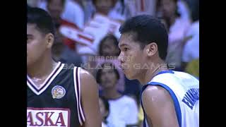 GAME #5: ALASKA VS. PUREFOODS TJ HOTDOGS | 2ND QUARTER | 2000 PBA ALAXAN ALL-FILIPINO CUP