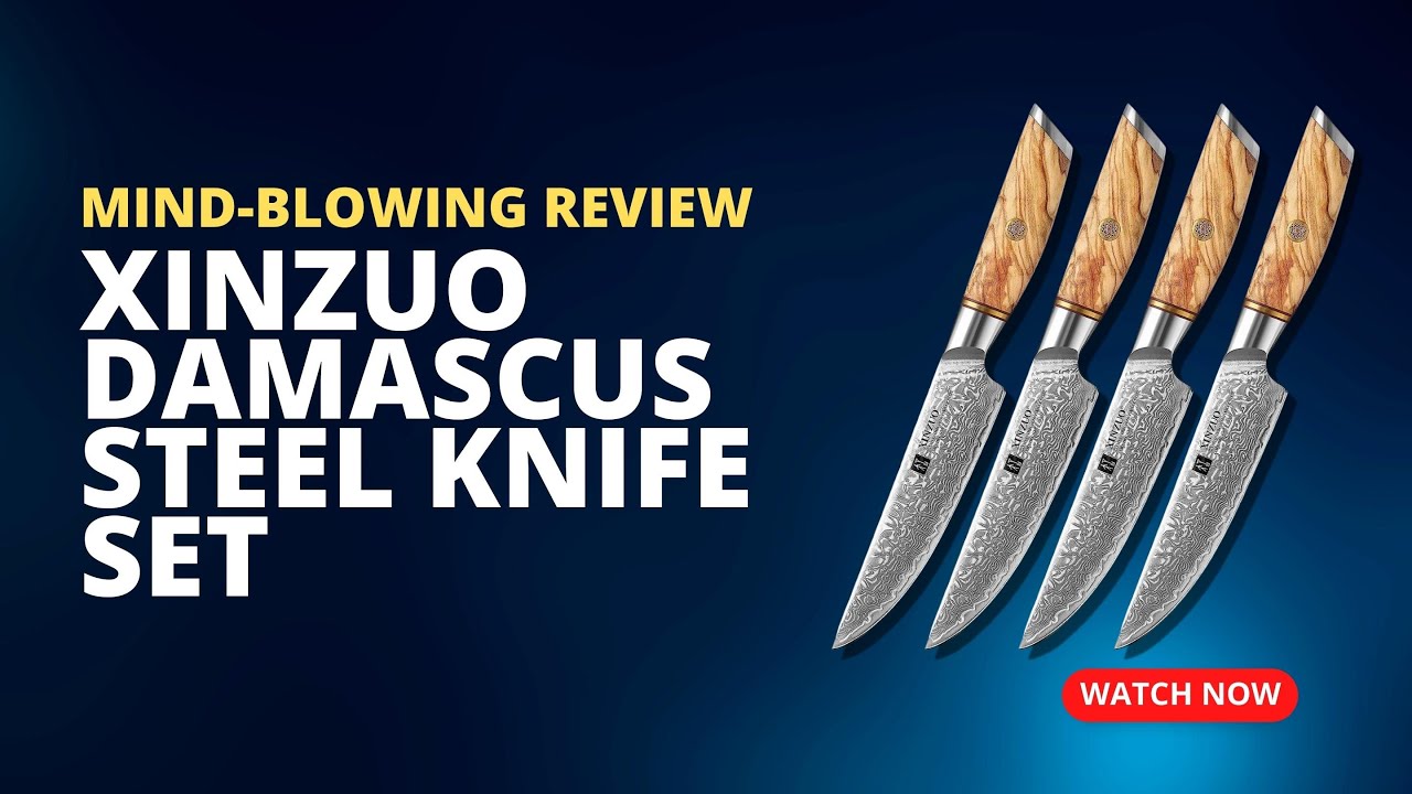 XINZUO Damascus Steel Knife Set Review The Epitome of Elegance and Precision Unbiased Review