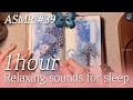 Asmr 1 hour 39 art journaling compilationrelaxing sounds of collage papertherapy scrapbooking