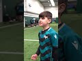 Dan Eds showing young Rhodri how to land a drop goal 🖤