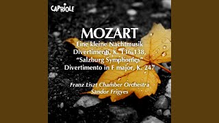 Serenade No. 13 in G Major, K. 525, "Eine kleine Nachtmusik": IV. Rondo: Allegro - Franz Liszt Chamber Orchestra & Wolfgang Amadeus Mozart