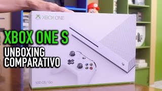 XBOX ONE  S  - [ UNBOXING + Comparativo ]