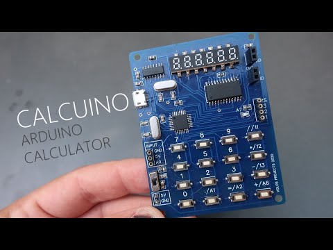 Calcuino- Custom Arduino Calculator